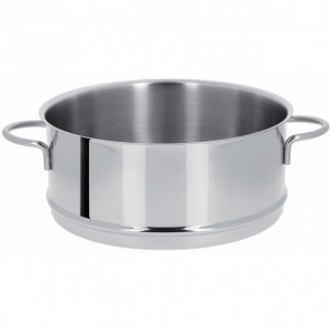 Cuit Vapeur Ovale Mutine Ø 30 cm Manche Fixe Inox Cristel Cuit Vapeur Ovale Mutine Ø 30 cm Manche Fixe Inox Cristel