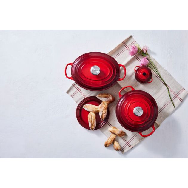 Cocotte en Fonte Signature Cerise Cocotte en Fonte Signature Cerise