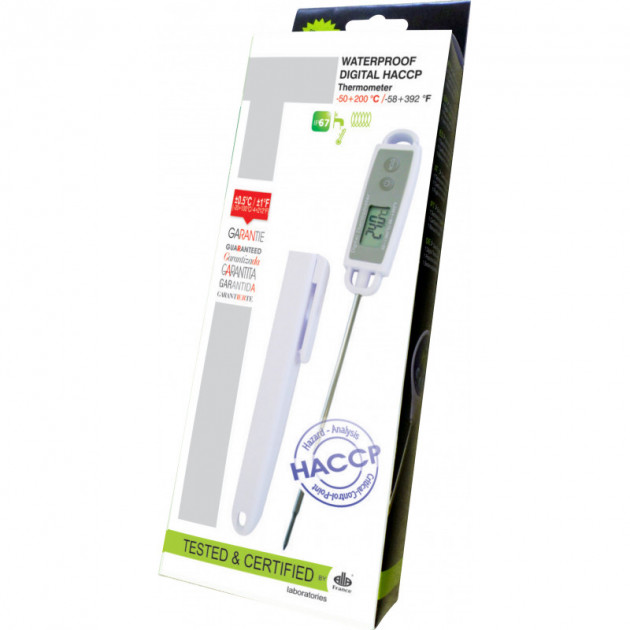 Thermometre digital a sonde etanche pour professionnels -50Â°C a +200Â°C