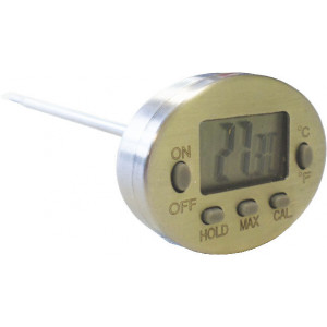 Thermomètre sonde digital tout inox -50°C à +300°C Thermomètre sonde digital tout inox -50°C à +300°C