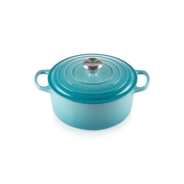 Cocotte en fonte Ronde 24 cm Caraïbes Le Creuset Signature