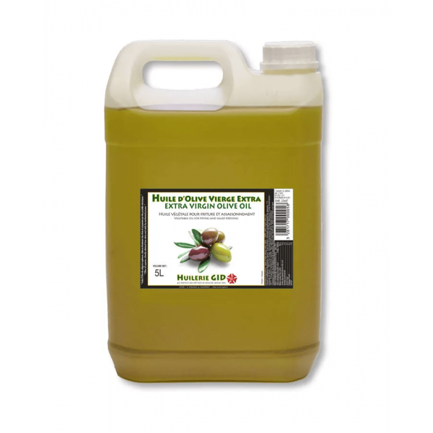 Bidon fer 1 litre huile d'olive de France