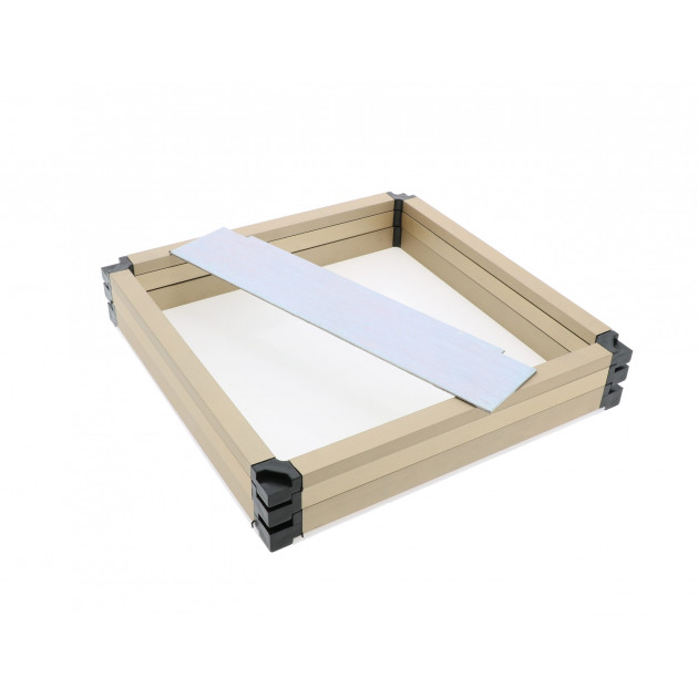 Cadre superposable H 20 mm. 240 x 240 mm (differentes hauteurs disponibles vendues separement)