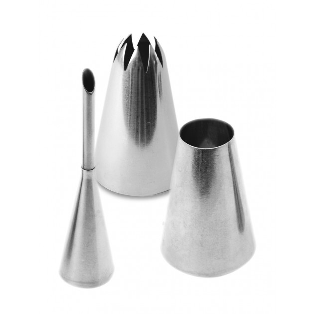 3 Douilles Pâtissières pour Choux et Eclairs Scrapcooking achat, vente Cuisine Addict