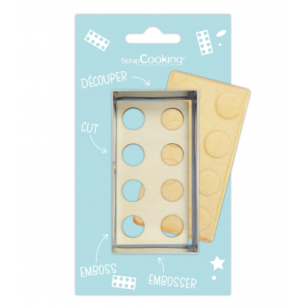 Kit Biscuit Brique 9,4 cm Scrapcooking