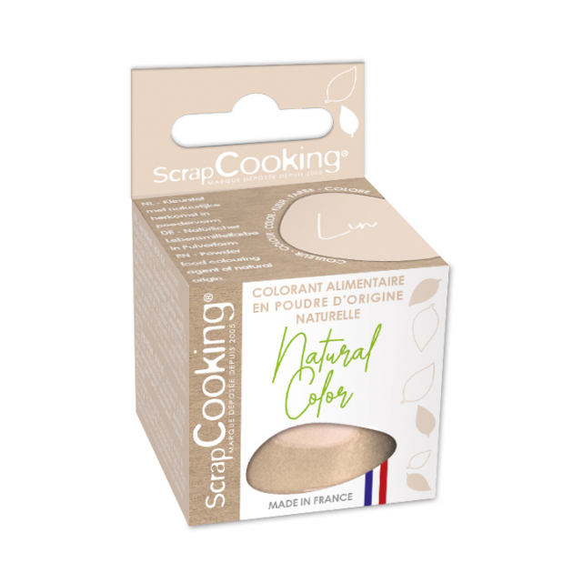 Colorant poudre alimentaire naturel Blanc 10 gr - Colorant alimentaire -  Creavea