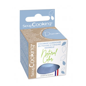 Colorant Alimentaire Naturel Bleu Denim 10 g Scrapcooking Colorant Alimentaire Naturel Bleu Denim 10 g Scrapcooking