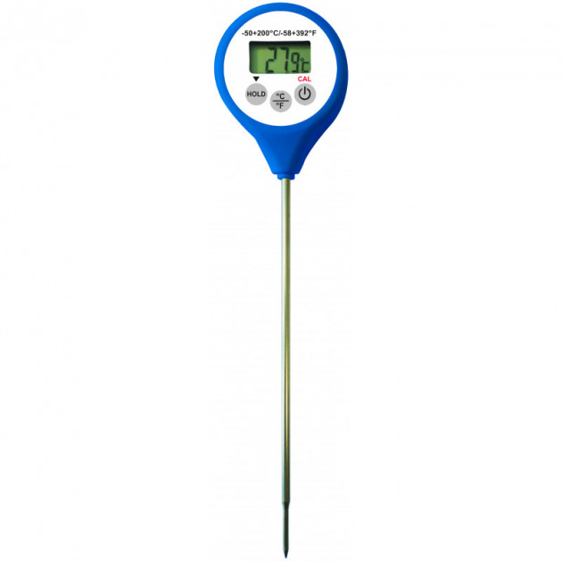 Thermometre Digital etanche a sonde HACCP bleu -50Â°C a +200Â°C