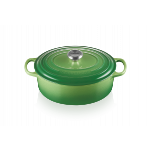 Cocotte en Fonte Ovale 29 cm Bamboo Le Creuset Signature