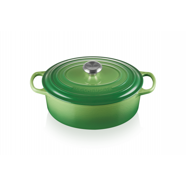 Cocotte en Fonte Ovale 29 cm Bamboo Le Creuset Signature