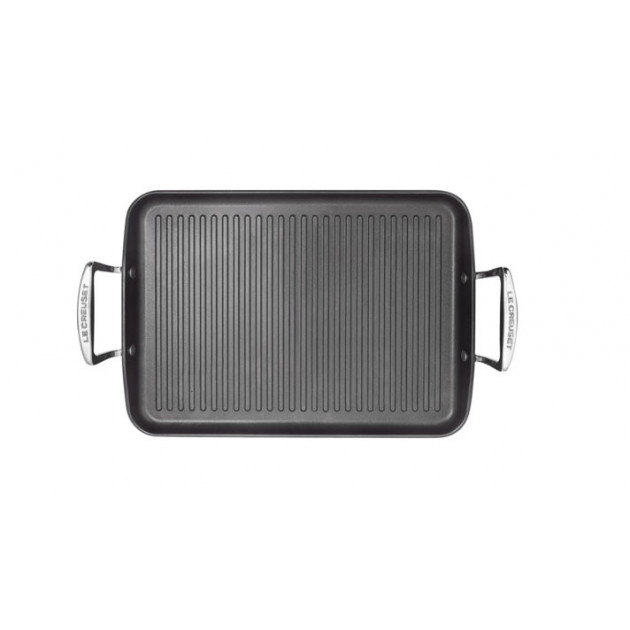 Grill geant anti-adherant 34 x 25 cm Le Creuset