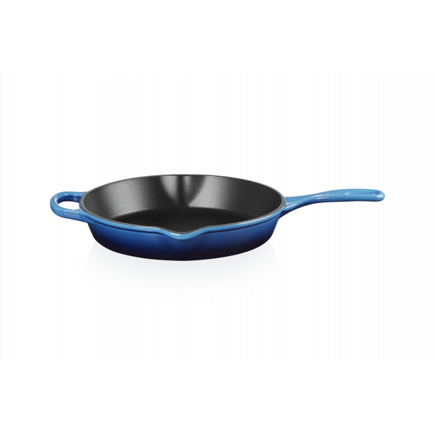 Skillet de 26 cm en fonte bleue Skillet de 26 cm en fonte bleue