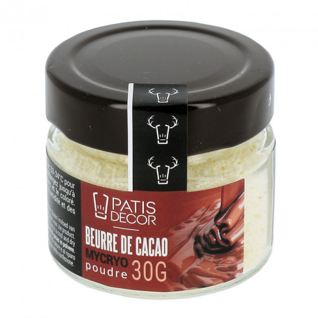 MyCryo Beurre de Cacao en Poudre 30 g Patisdécor - ,  vente, achat, acheter