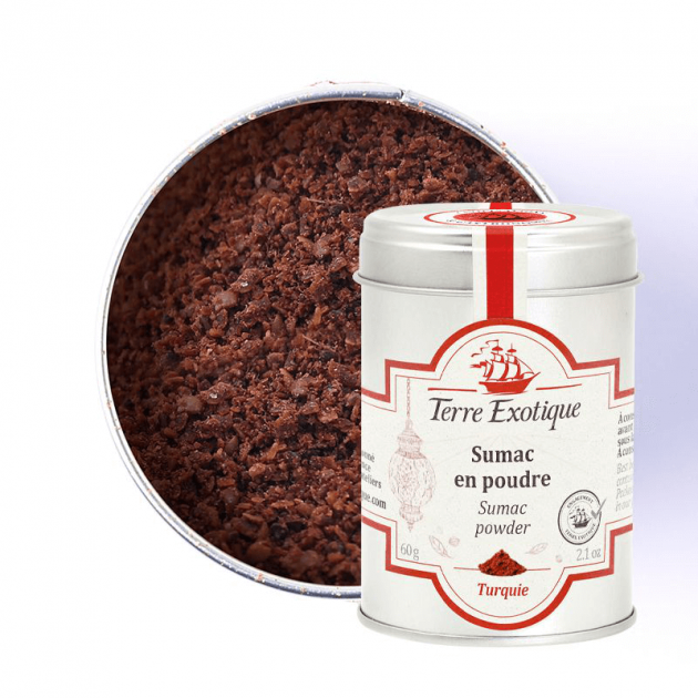 Sumac en Poudre 60 g Terre Exotique