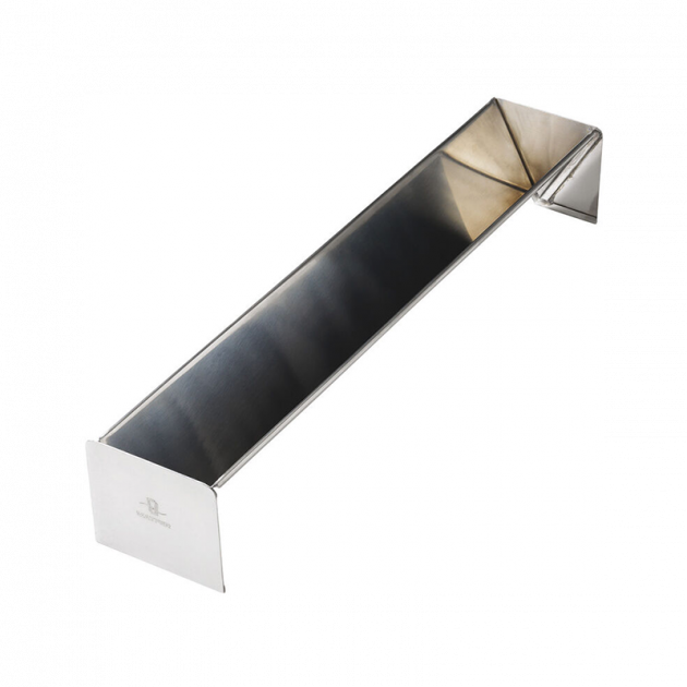 Gouttière à Bûche Triangulaire Inox 50 x 9 cm - Moule à Bûche de Noël,  acheter vente achat