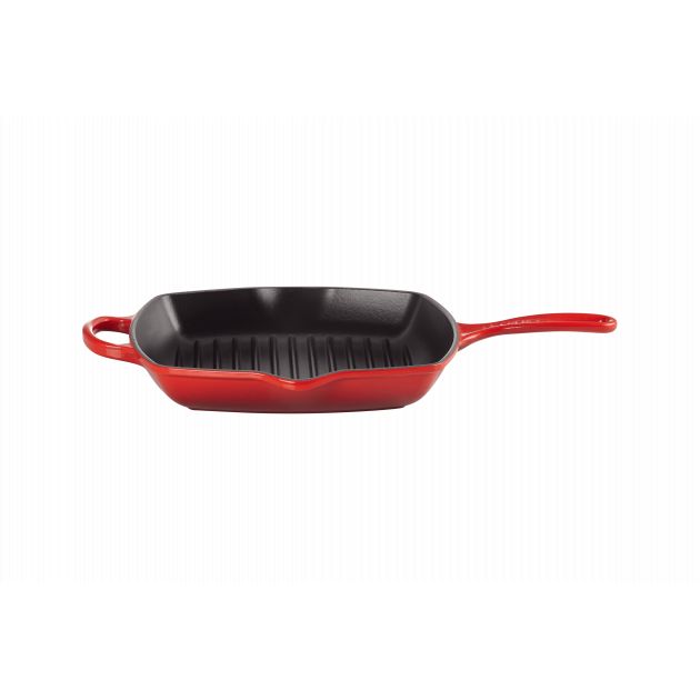 Poêle Skillet Carré 26 cm Cerise Le Creuset