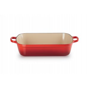 Plat Rectangulaire en Fonte 37 cm Cerise Le Creuset Plat Rectangulaire en Fonte 37 cm Cerise Le Creuset