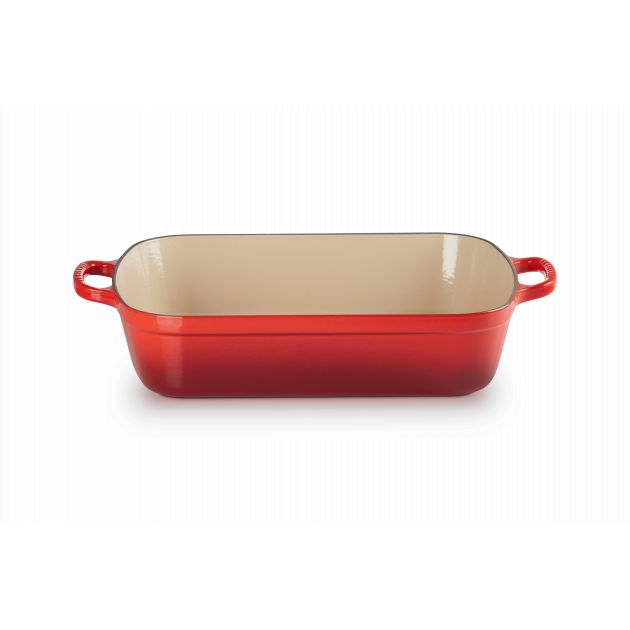 Plat Rectangulaire en Fonte 37 cm Cerise Le Creuset