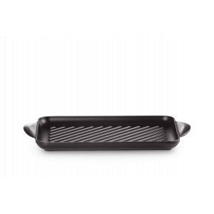 Gril en Fonte Rectangulaire 32 cm Noir Mat Le Creuset Gril en Fonte Rectangulaire 32 cm Noir Mat Le Creuset
