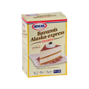Préparation Bavarois Alaska-Express Tiramisu 1 kg Ancel Préparation Bavarois Alaska-Express Tiramisu 1 kg Ancel