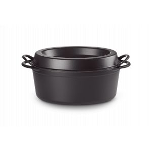 Cocotte Doufeu Ovale en Fonte 32 cm Noir Mat Le Creuset Cocotte Doufeu Ovale en Fonte 32 cm Noir Mat Le Creuset