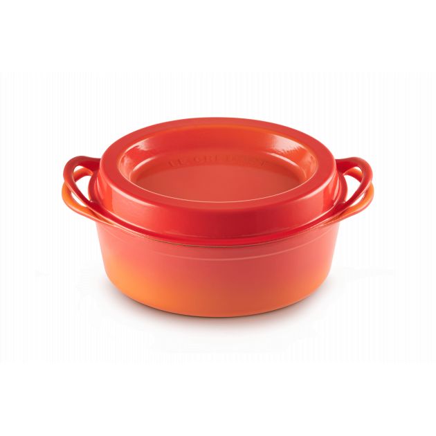 Cocotte Doufeu Ovale en Fonte 32 cm Noir Mat Le Creuset Cocotte Doufeu Ovale en Fonte 32 cm Noir Mat Le Creuset