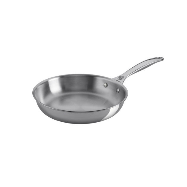 Poele profonde 24 cm Inox Le Creuset