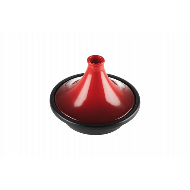 Plat à Tajine en Fonte 27 cm Cerise Le Creuset