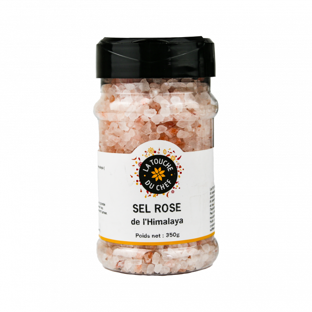 Sel Rose de l'Himalaya 350 g La Touche du Chef - , Achat,  Vente