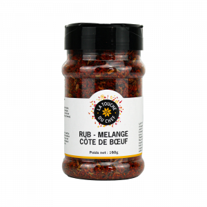 Rub Barbecue Côte de Boeuf 160 g La Touche du Chef Rub Barbecue Côte de Boeuf 160 g La Touche du Chef