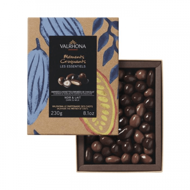 Coffret Equinoxe Amandes & Noisettes au chocolat Dulcey Lait