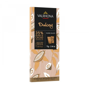 Tablette de Chocolat Dulcey 35% 70 g Valrhona Tablette de Chocolat Dulcey 35% 70 g Valrhona