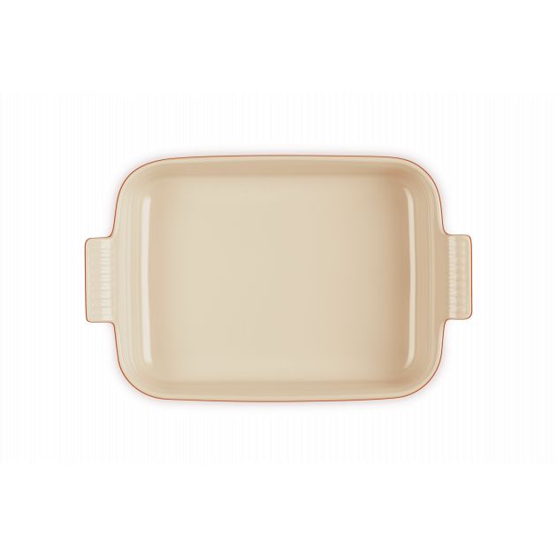 Plat Rectangulaire Héritage Cerise Le Creuset Tradition 