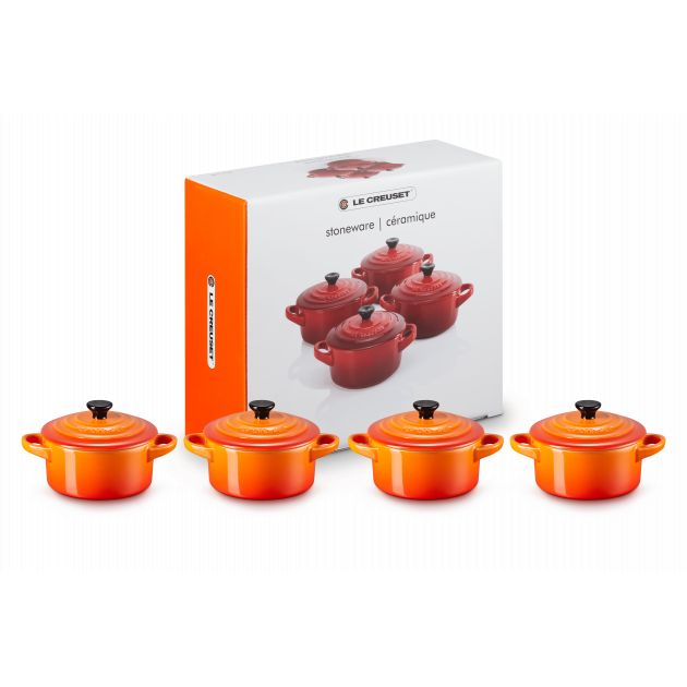 Set de 4 Mini-Cocottes Le Creuset Set de 4 Mini-Cocottes Le Creuset