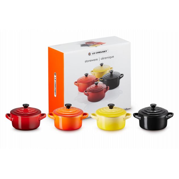 Set de 4 Mini-Cocottes Le Creuset Set de 4 Mini-Cocottes Le Creuset