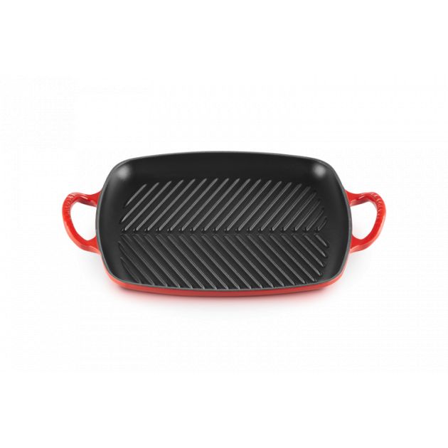 Gril Rectangulaire en Fonte Emaillée