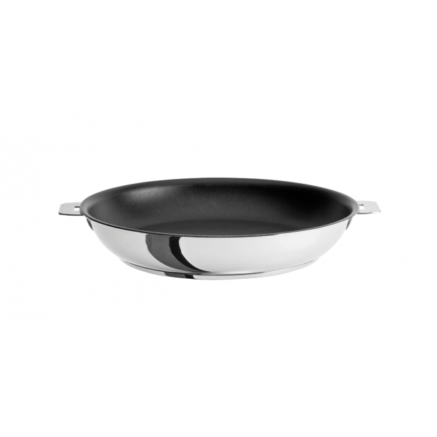 Poêle Mutine 28 cm Manche Amovible Antiadhésive Inox Cristel : achat, vente  - Cuisine Addict