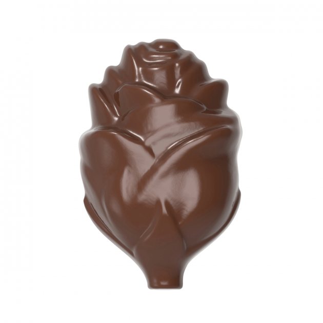 Moule Chocolat Rose Ouverte 12 Cavités Chocolate World