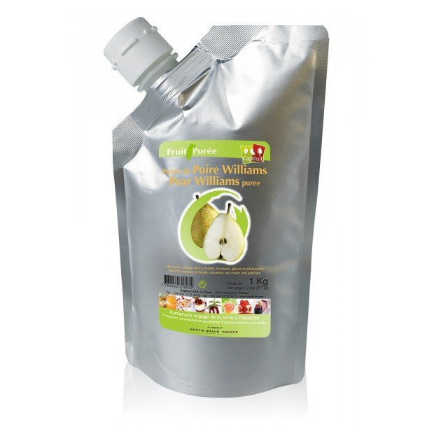 DLUO Courte Purée de Poire William Capfruit 1kg