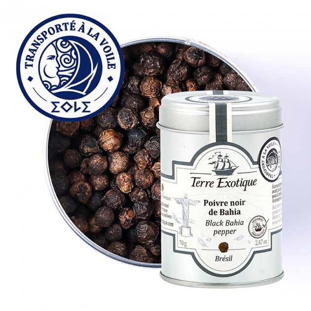 Poivre Noir de Bahia 70 g Terre Exotique