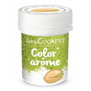 Color'Arôme Vert / Pistache 10g Scrapcooking Color'Arôme Vert / Pistache 10g Scrapcooking