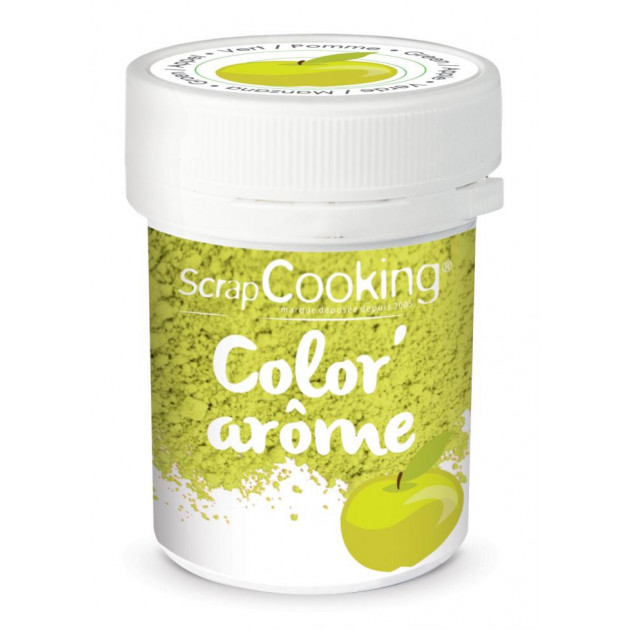 Color'Arome Vert / Pomme 10g Scrapcooking