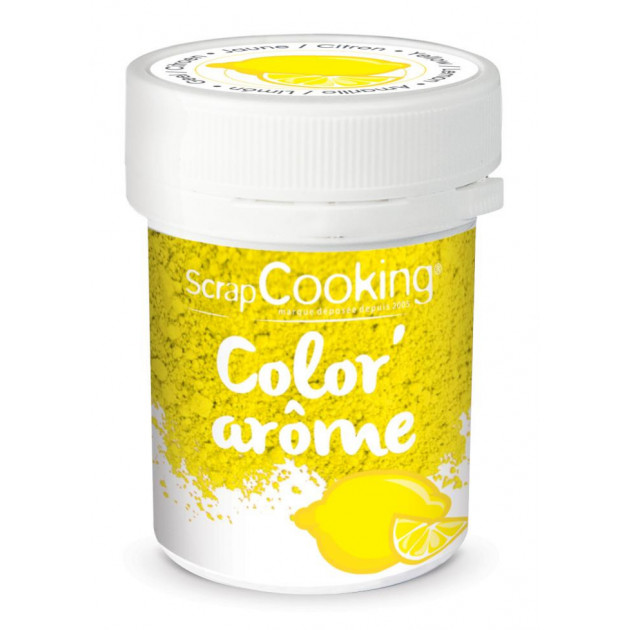 Color'Arome Jaune / Citron 10g Scrapcooking