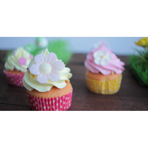 Utilisation du Color'Arome Jaune / Citron pour la realisation de cupcakes