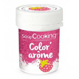 Color'Arôme Rose / Framboise 10g Scrapcooking Color'Arôme Rose / Framboise 10g Scrapcooking