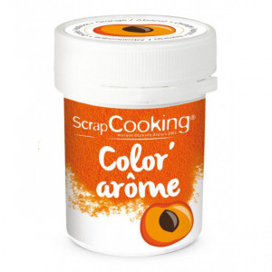 Color'Arôme Orange / Abricot 10g Scrapcooking Color'Arôme Orange / Abricot 10g Scrapcooking