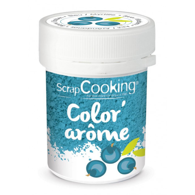 Color'Arome Bleu / Myrtille 10g Scrapcooking