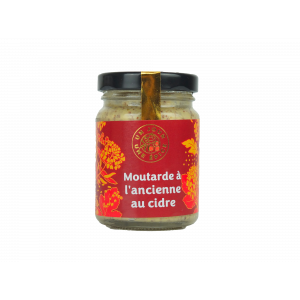 Moutarde à l'Ancienne au Cidre 90 g Un Jour Une Épice Moutarde à l'Ancienne au Cidre 90 g Un Jour Une Épice
