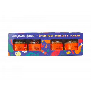 Coffret Épices Barbecue et Plancha Un Jour Une Épice Coffret Épices Barbecue et Plancha Un Jour Une Épice