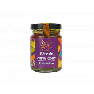 Pâte de Curry Doux Korma 90 g Un Jour Une Épice Pâte de Curry Doux Korma 90 g Un Jour Une Épice